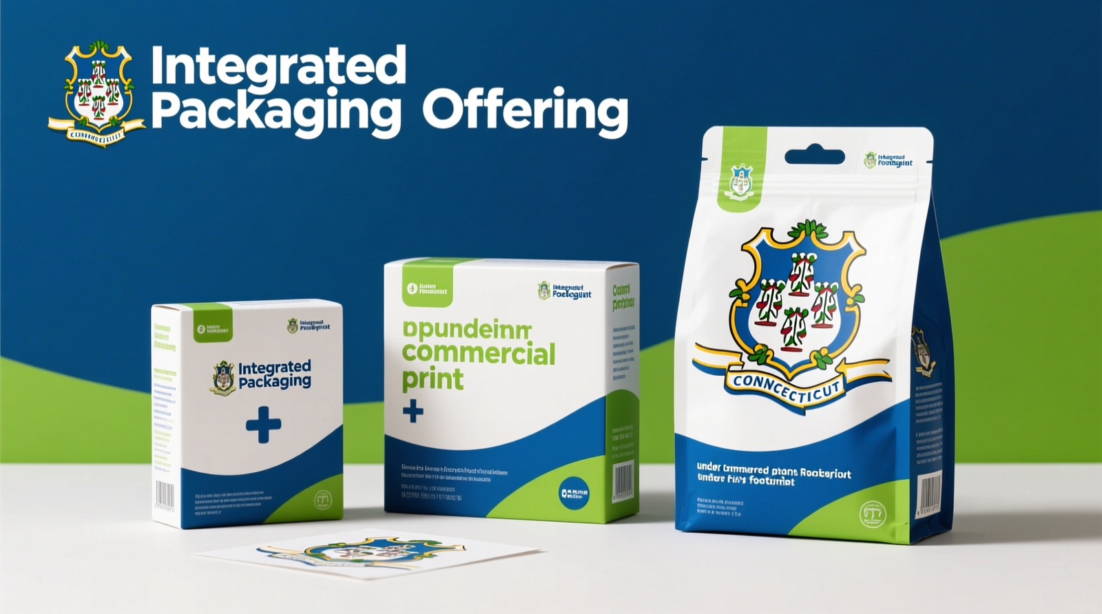 Combined offering: integrated packaging + commercial print under one Connecticut footprint