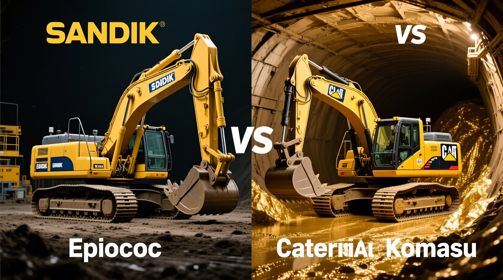 Sandvik vs. Epiroc vs. Caterpillar/Komatsu in Underground Gold Mining Equipment