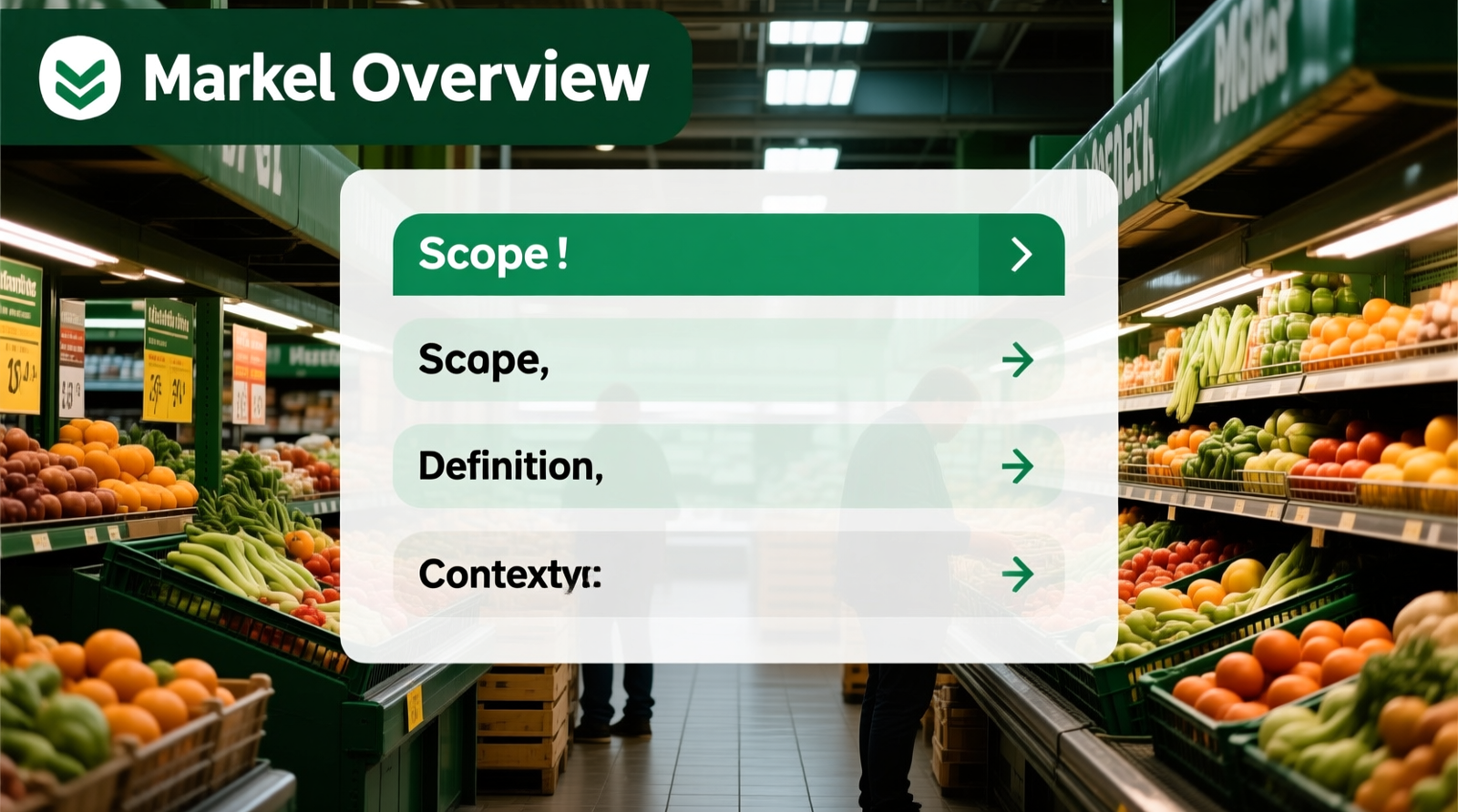 Market Overview (Scope, Definition, and Context)