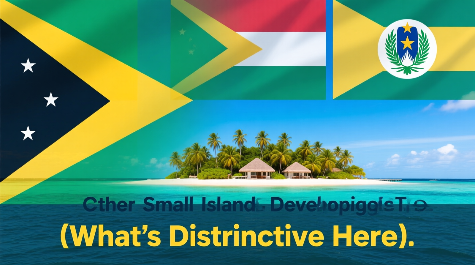 Comparison with Other Small Island Developing States (What’s Distinctive Here)