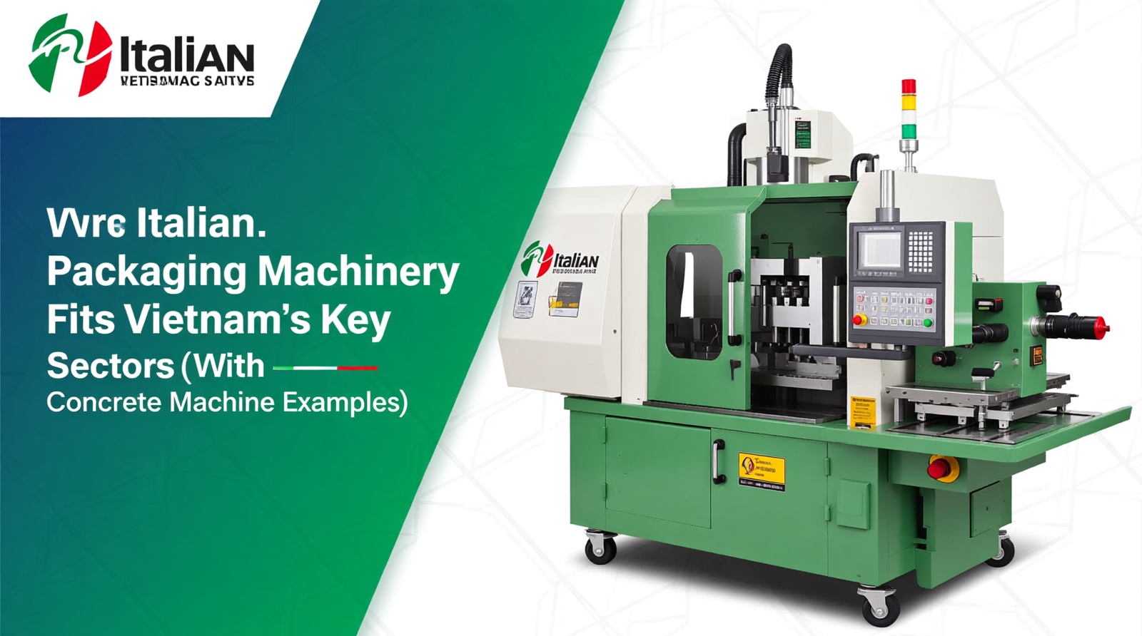 Where Italian Packaging Machinery Fits Vietnam’s Key Sectors (With Concrete Machine Examples)