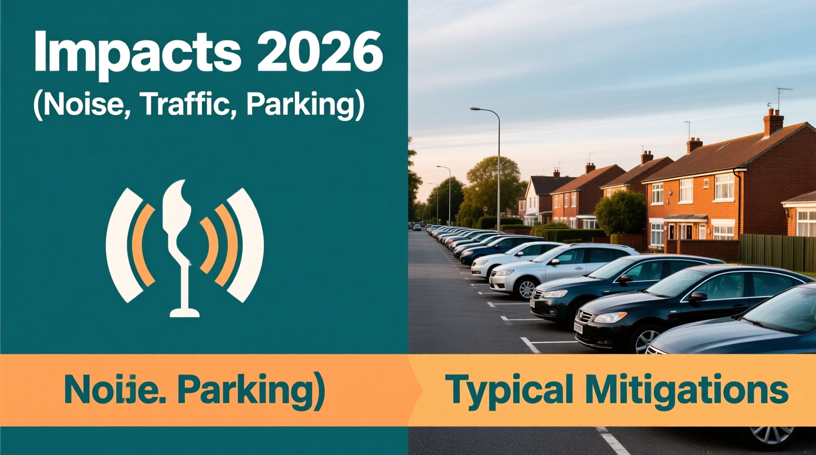 Local Impacts in 2026 (Noise, Traffic, Parking) and Typical Mitigations
