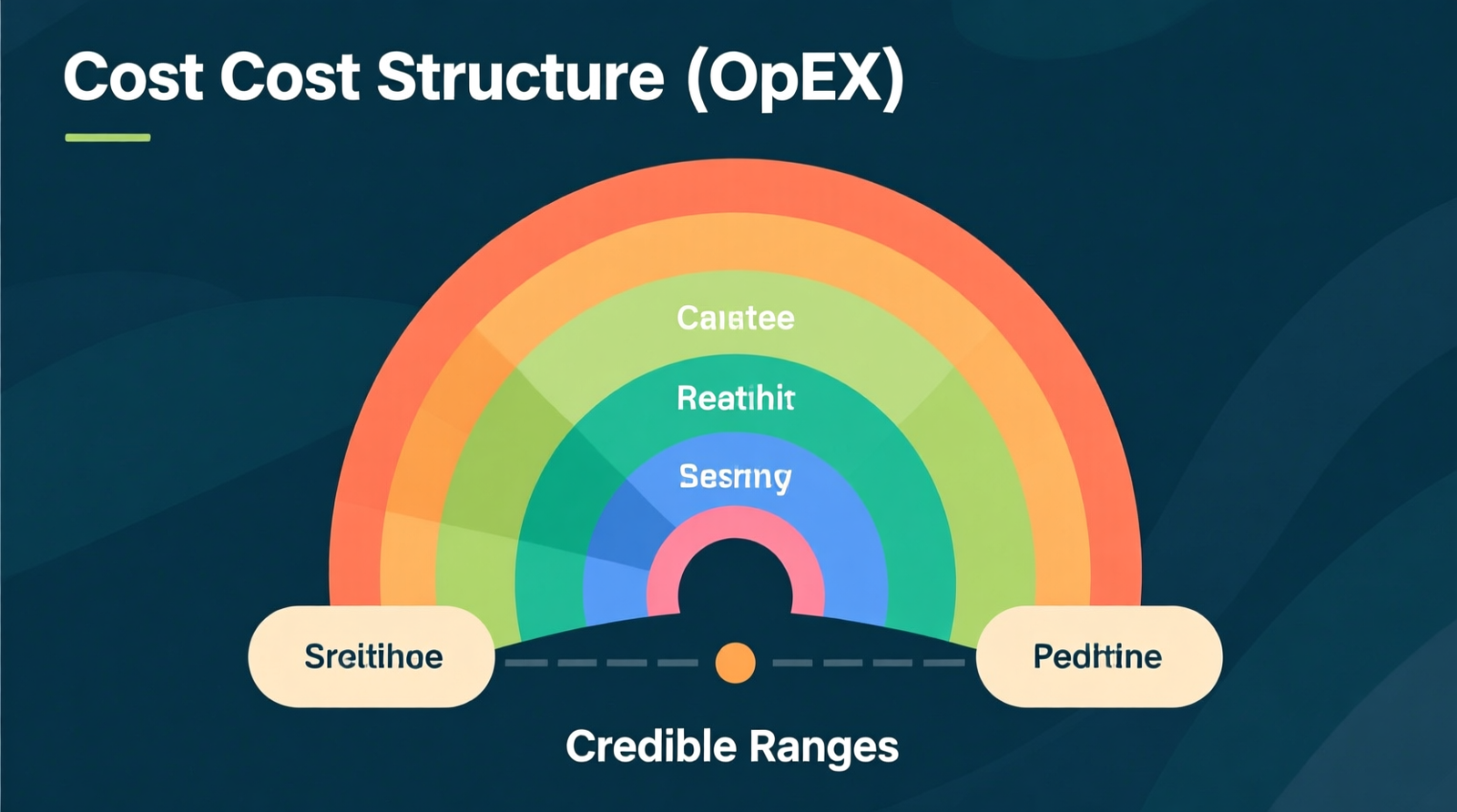 Operating Cost Structure (OpEx) with Credible Ranges