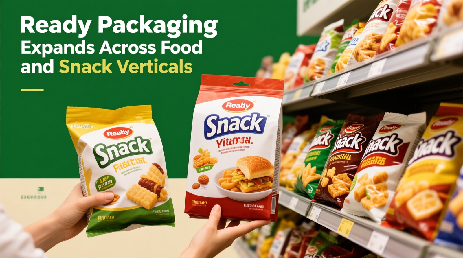 Retail-Ready Packaging Expands Across Food and Snack Verticals