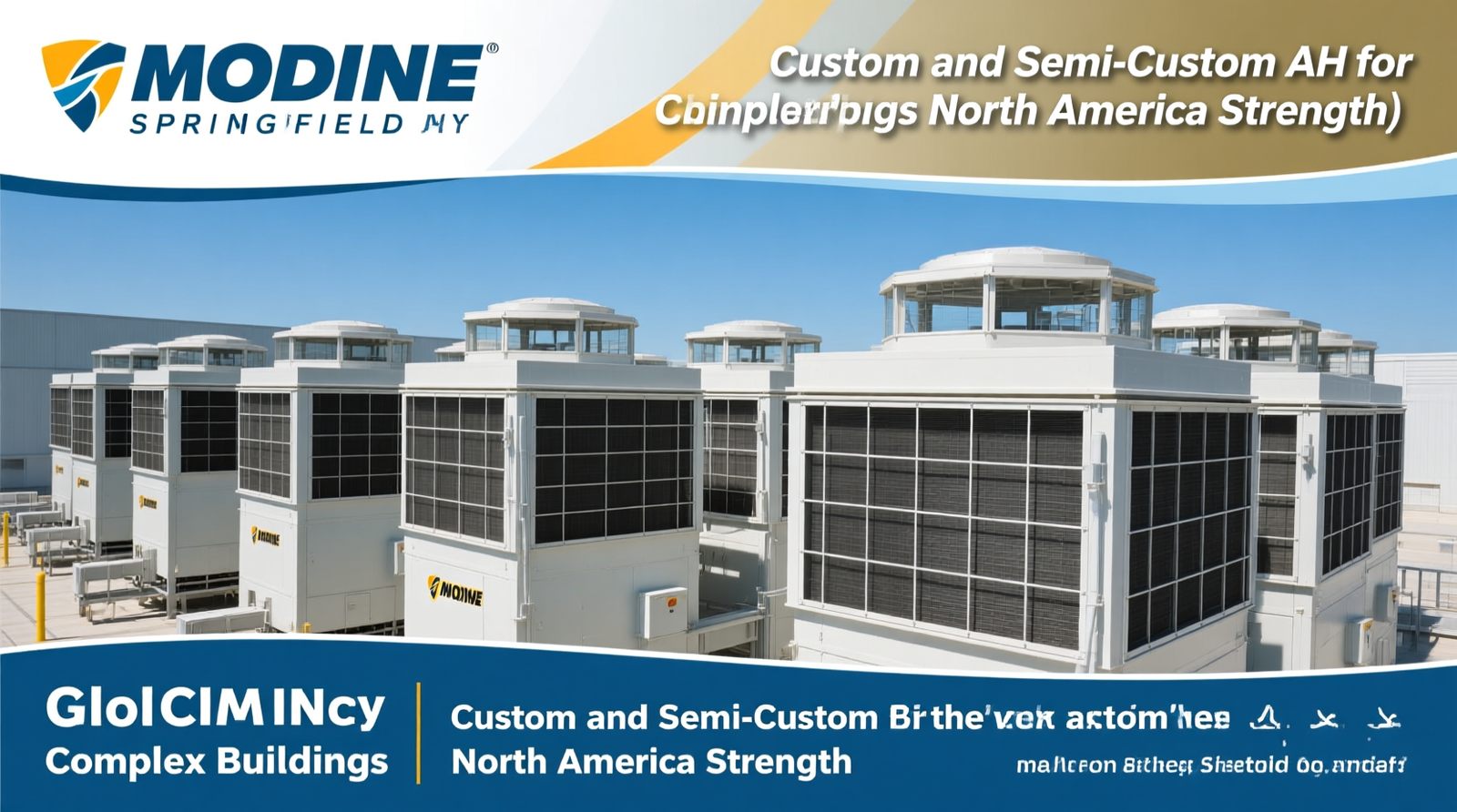 Scott Springfield by Modine: Custom and Semi-Custom AHUs for Complex Buildings (North America Strength)