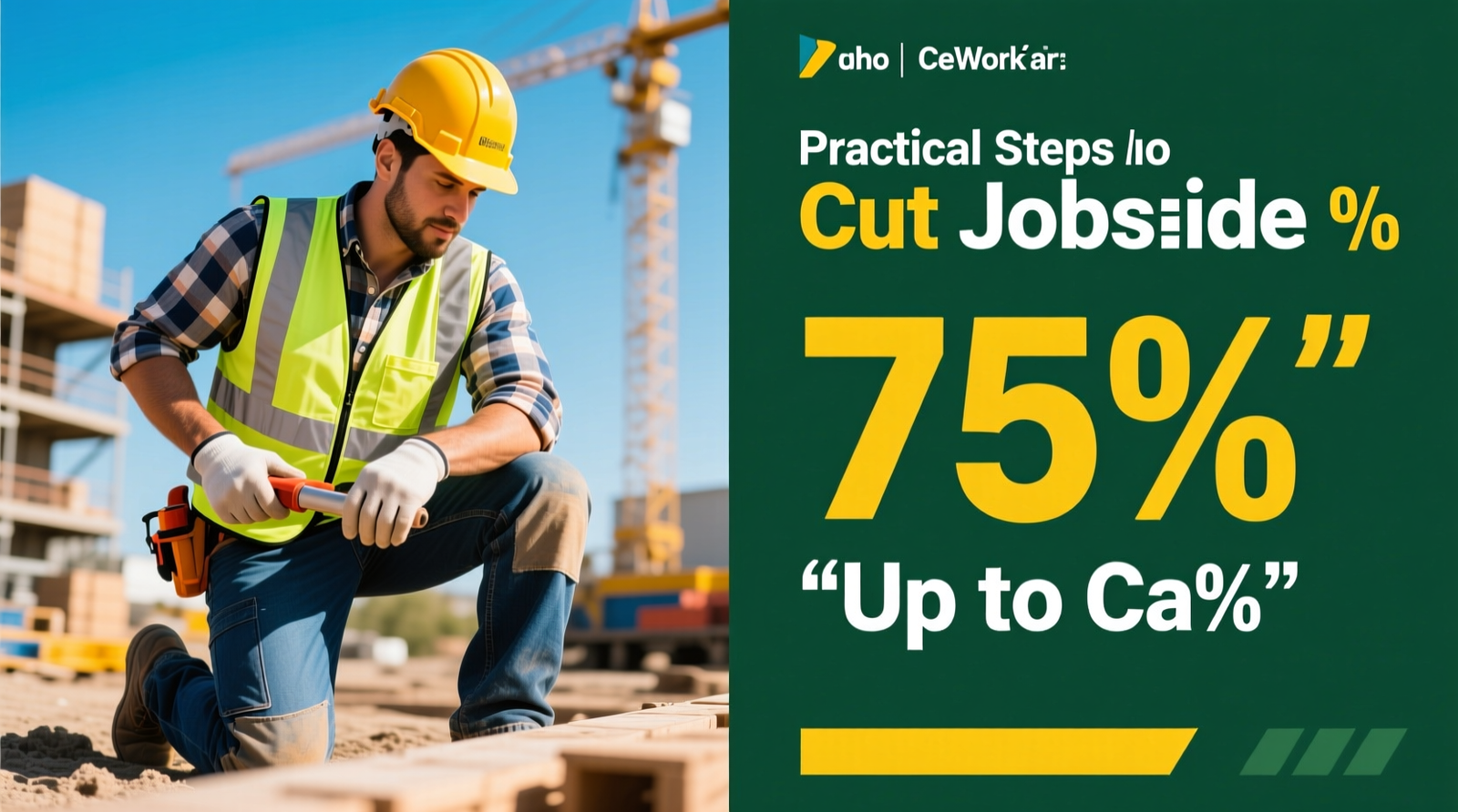 Five Practical Steps to Cut Jobsite Emissions (and How the “Up to 75%” Can Work)
