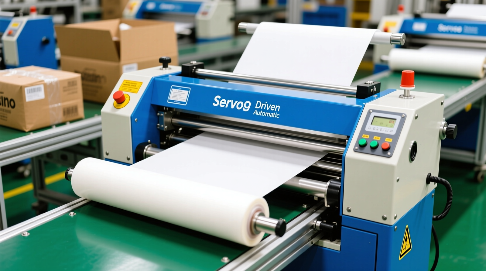 Laminating Within Cutting Machinery: Servo-Driven Automatic Laminators in Packaging Lines